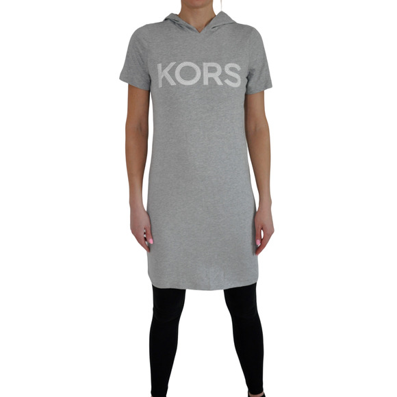 michael kors studded jersey dress Michael Kors Womens Studded Long Sleeves Wrap Dress MH68WKW3TW